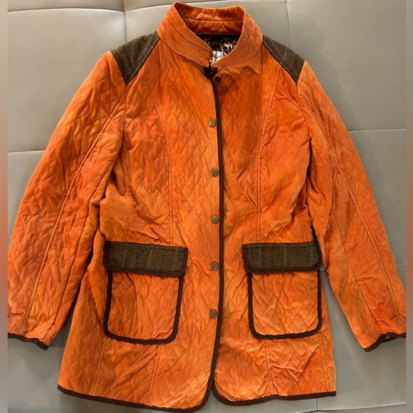 TASHA POLIZZI Quilted & Wool Patch Snap Front Coat - Picture 1 of 7